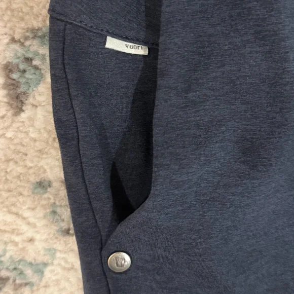 Vuori Men's Coronado Pants Midnight Heather Size Medium - Picture 3 of 8